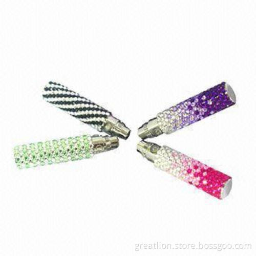 Diamond Style eGo-G E-cigarette Batteries for Ladies with 650mAh Capacity